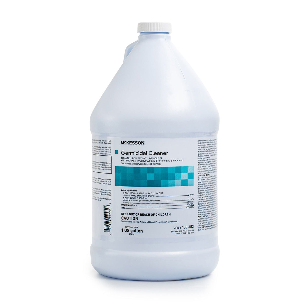 Mckesson Germicidal Surface Disinfectant Cleaner, Jug, 1 Gal., 4/Cs