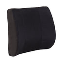 MABIS® LUMBAR CUSHION, STANDARD, BLACK, SOLD AS 1/EACH MABIS 555-7300-0200