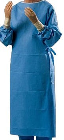 CARDINAL HEALTH ASTOUND NONREINFORCED SURGICAL GOWN WITH TOWEL, BLUE, 2X-LARGE, SOLD AS 1/EACH CARDINAL 9575