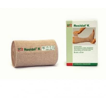 Rosidal® K Clip Detached Closure Compression Bandage, 4 Inch X 5-1/2 Yard, 20/Cs