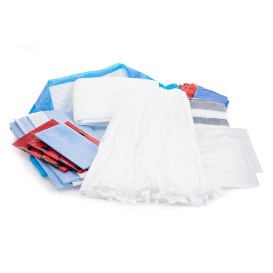 McKesson Room Turnover Kit with Strip Mop, Antimicrobial, Nonsterile, 15/CS