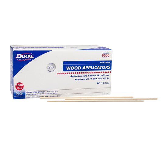 Dukal Applicator Stick, 6 Inch, 30/Cs