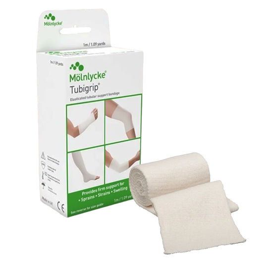 Tubigrip® Pull On Elastic Tubular Support Bandage, 1 Meter, Size D, 12/Bx