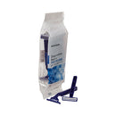 MCKESSON DISPOSABLE RAZOR, TWIN BLADE, LUBRICATED STRIP, BLUE, SOLD AS 12/BOX MCKESSON 16-RZ11