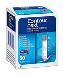 CONTOUR® NEXT BLOOD GLUCOSE TEST STRIPS, SOLD AS 50/BOX ASCENSIA 7311