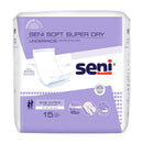 Seni® Soft Super Dry Underpads, Level 3 Absorbency, 60/CS