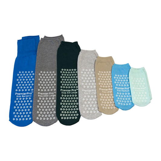 SOCK, SLIPPER FALL MANAGEMENTDBL TREAD GRY XLG (48PR/CS), 48/CS
