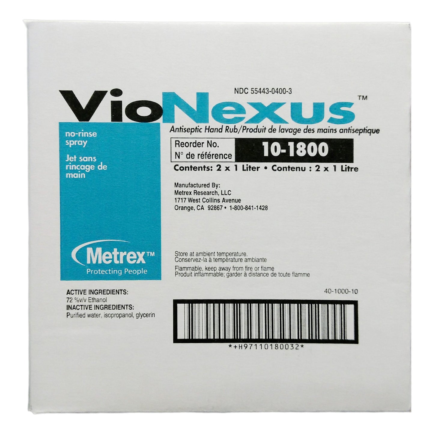 VioNexus™ Hand Sanitizer 1/EACH -10-1800