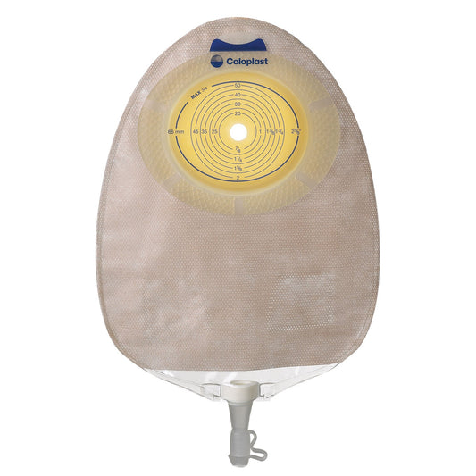 SenSura® Xpro Flat 1-Piece Opaque Urostomy Pouch, 22mm Stoma, 10/BX
