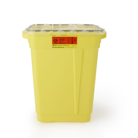 Container, Sharps Chemo Ylw 17Gl W/Lid (5/Cs), 1/Ea