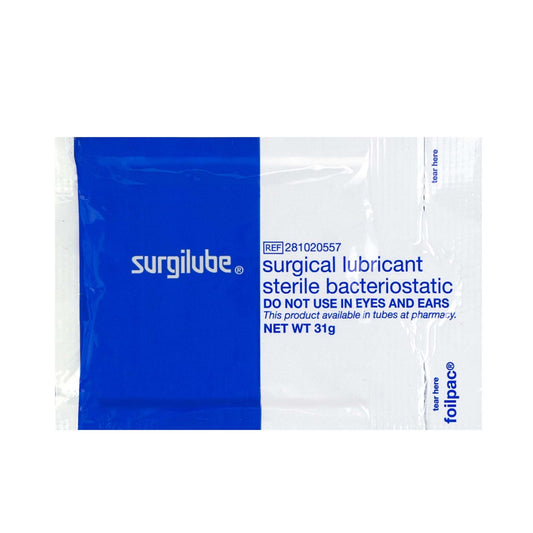Surgilube Lubricating Jelly, Individual Packets, 48/Bx