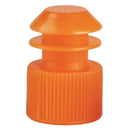 MCKESSON TUBE CLOSURE FLANGED PLUG CAP ORANGE POLYETHYLENE 1000 PER BAG, SOLD AS 10000/CASE MCKESSON 177-116152N