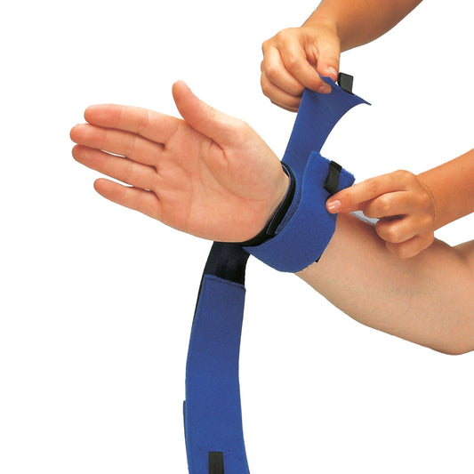 Posey® Twice-As-Tough® Stretcher Cuff Restraint, 2-1/2 x 12 Inch, Regular, Blue, 1/PR