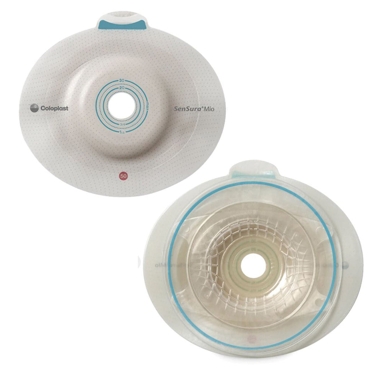 SenSura® Mio Click Ostomy Barrier, Trim to Fit 15 – 30 mm, Red Match, 5/BX