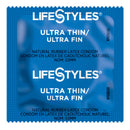 Lifestyles® Ultra Thin Lubricated Latex Condom, 1/CS