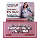 CARPALAID® PATCH PREGNANCY HAND-BASED CARPAL TUNNEL SUPPORT, SMALL, SOLD AS 15/PACK CARPAL SMP15PK