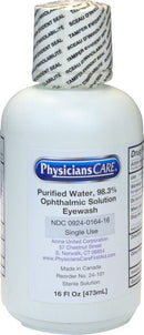EYE WASH, REFILL BOTTLE 160Z, 1/EA
