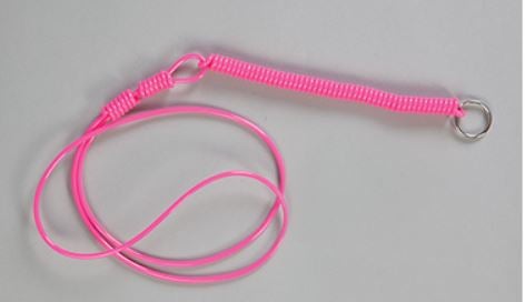 Keeper, Key Neck Coil Neon Pnkhlthlg, 1/Ea