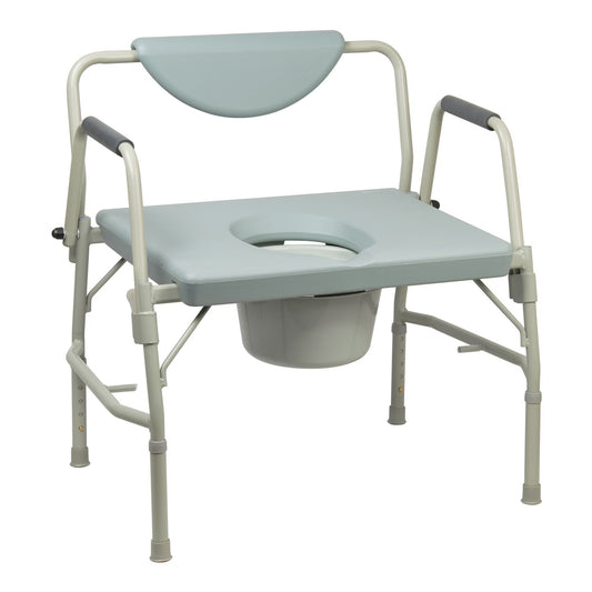 Mckesson Bariatric Commode Chair, 1/Ea