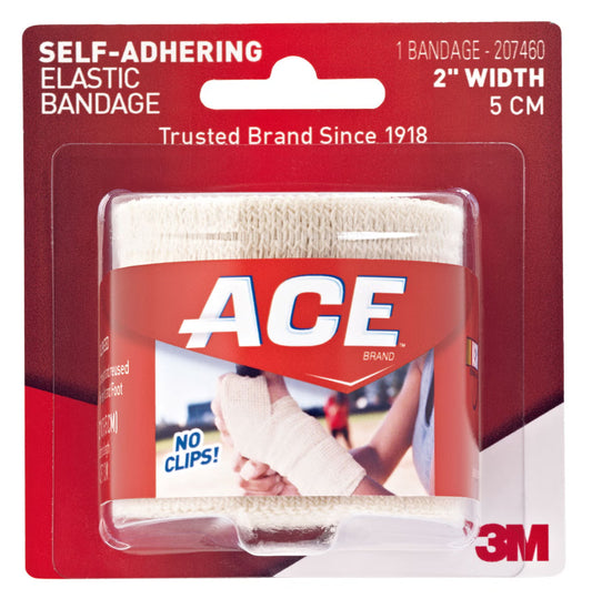 3M™ Ace™ Self-Adherent Closure Elastic Bandage, 3 Inch Width, 72/Cs