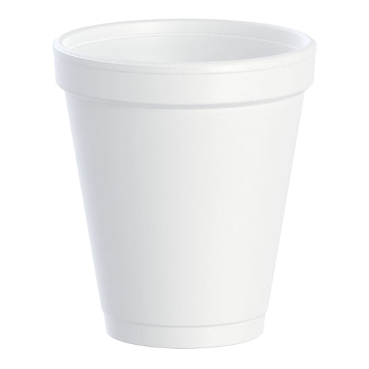 Dart® Styrofoam Drinking Cup, 6-Ounce Capacity, 1000/Cs