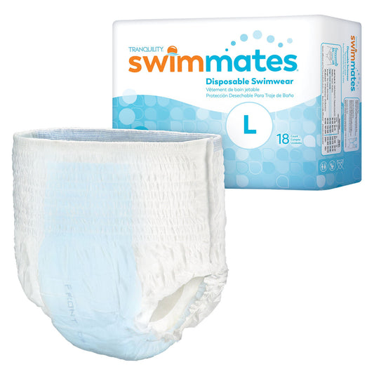 Swimmates™ Bowel Containment Swim Brief, Large, 72/Cs