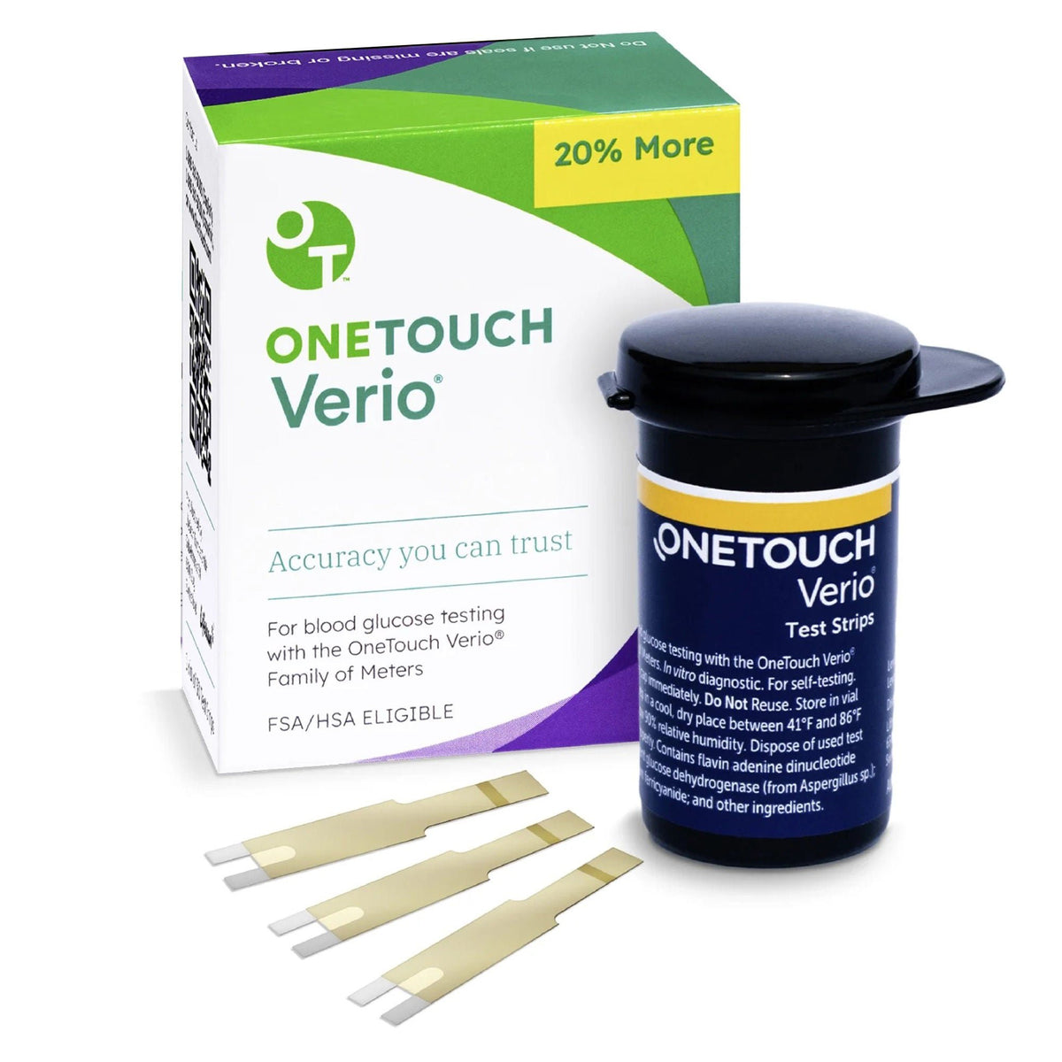 Test Strip, Bld Glucose One Touch Verio Mailorder (50/Bx), 12000/Cs