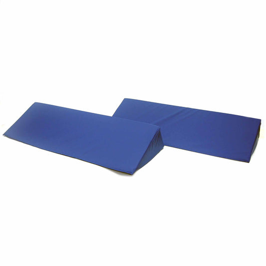 Skil-Care™ Positioning Wedge, Foam, 12 X 24 X 7 Inch, Blue, 1/Pr