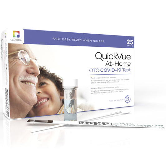 QuickVue® At-Home OTC COVID-19 Respiratory Test Kit, 250/CS