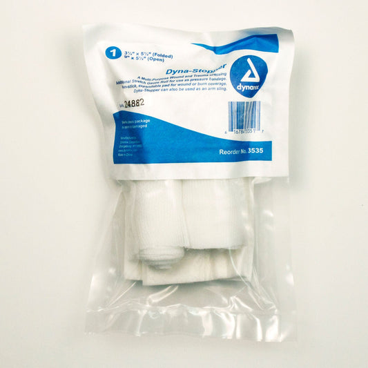 Dyna-Stopper Sterile Trauma Dressing, 5-1/2 X 9 Inch, 60/Cs