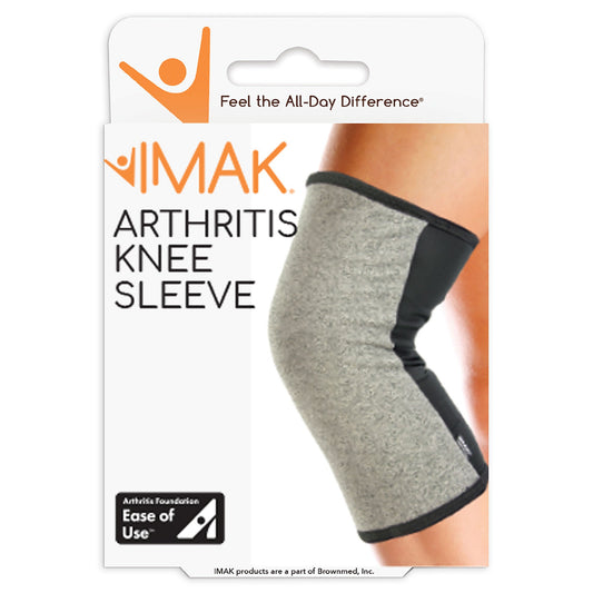 Imak Arthritis Compression Knee Sleeve, Medium, 1/Ea