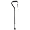 McKesson Black Aluminum Offset Cane, 30 – 39 Inch Height, 6/CS