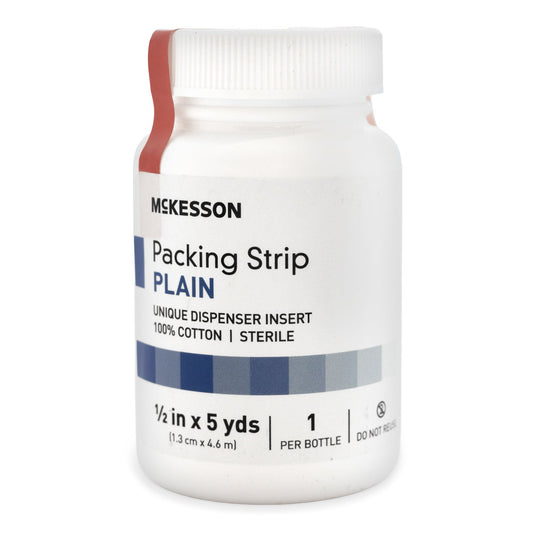 Mckesson Packing Strip, 0.5 Inch X 5 Yard, 12/Cs