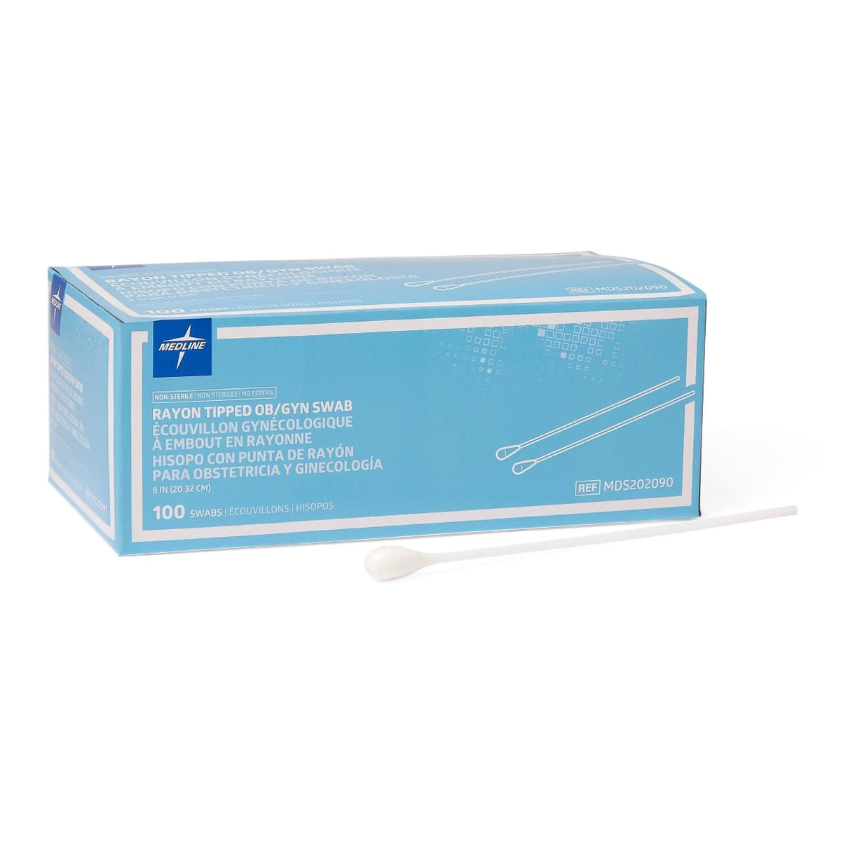 Medline OB/GYN Swab, 1/BX