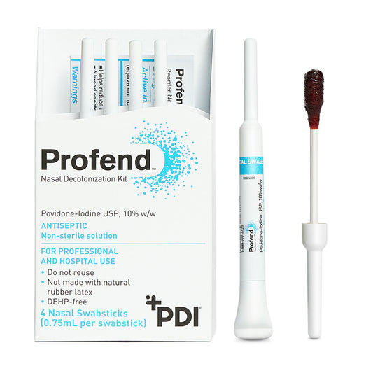 Profend® Impregnated Nasal Swabstick Kit, 48/Cs