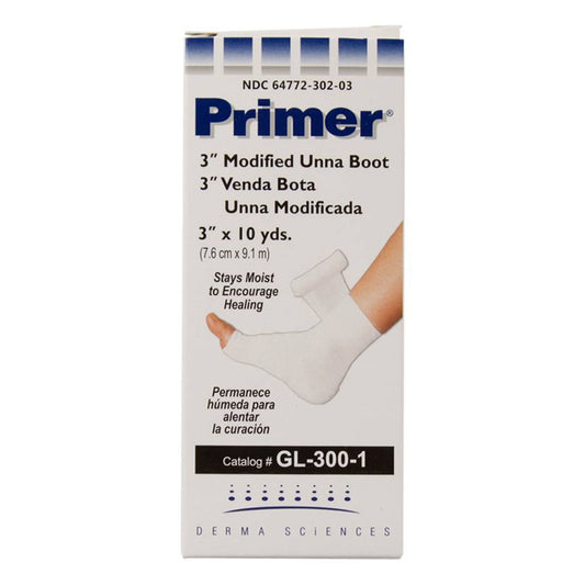 Primer® Unna Boot with Zinc Oxide, 3 Inch x 10 Yard, 12/DZ