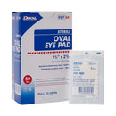 Dukal™ Small Eye Pad, 1-5/8 x 2-5/8 Inch Oval, 50/BX