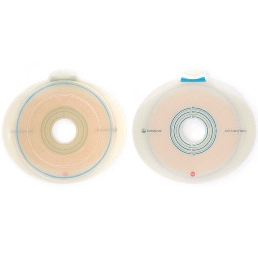 SenSura® Mio Flex Ostomy Barrier, 32 mm Stoma Opening, Red Color Match, 5/BX