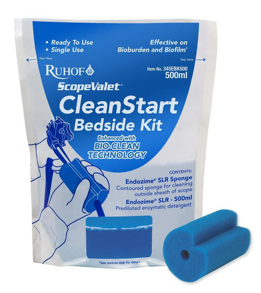 Kit, Bedside Scopevalet Cleanstart 500Ml Bg (24/Cs), 24/Cs