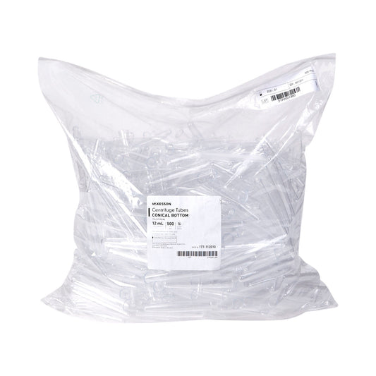 McKesson Centrifuge Tube, 12 mL, 16 x 100 mm, 500/BG
