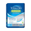 TotalDry™ Incontinence Underpads, Heavy Absorbency, Blue, 30 x 30 Inch, 100/CS