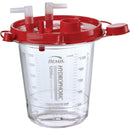 Hi-Flow™ Rigid Suction Canister for use with Bemis Quick-Drain™ Systems, 1200 mL, 48/CS