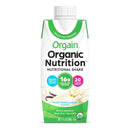 ORGAIN® ORGANIC NUTRITION™ VANILLA NUTRITIONAL SHAKE, 11-OUNCE CARTON, SOLD AS 12/CASE ORGAIN 851770003292