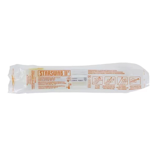 Starswab Ii® Specimen Collection & Transport System With Stuart Medium Additive, 500/Cs