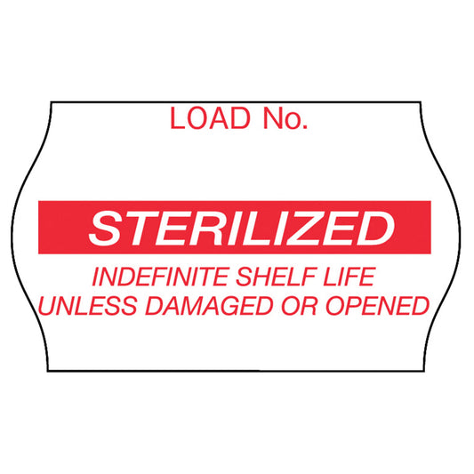 3M™ Comply™ Sterilization Load Label, 5/8 x 1-1/8 Inch, 12/CS