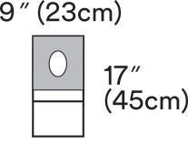 Drape, Aperture W/Pouch (10/Bx) 3M, 10/Bx