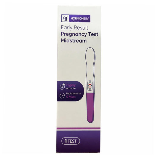 TEST, PREGNANCY HORMONELIFE MIDSTREAM 10MIU IND BOX (160/CS), 160/CS