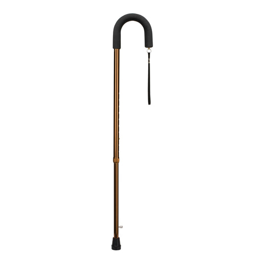 Dmi® Lightweight Adjustable Cane With Retractable Ice Tip, 1/Ea