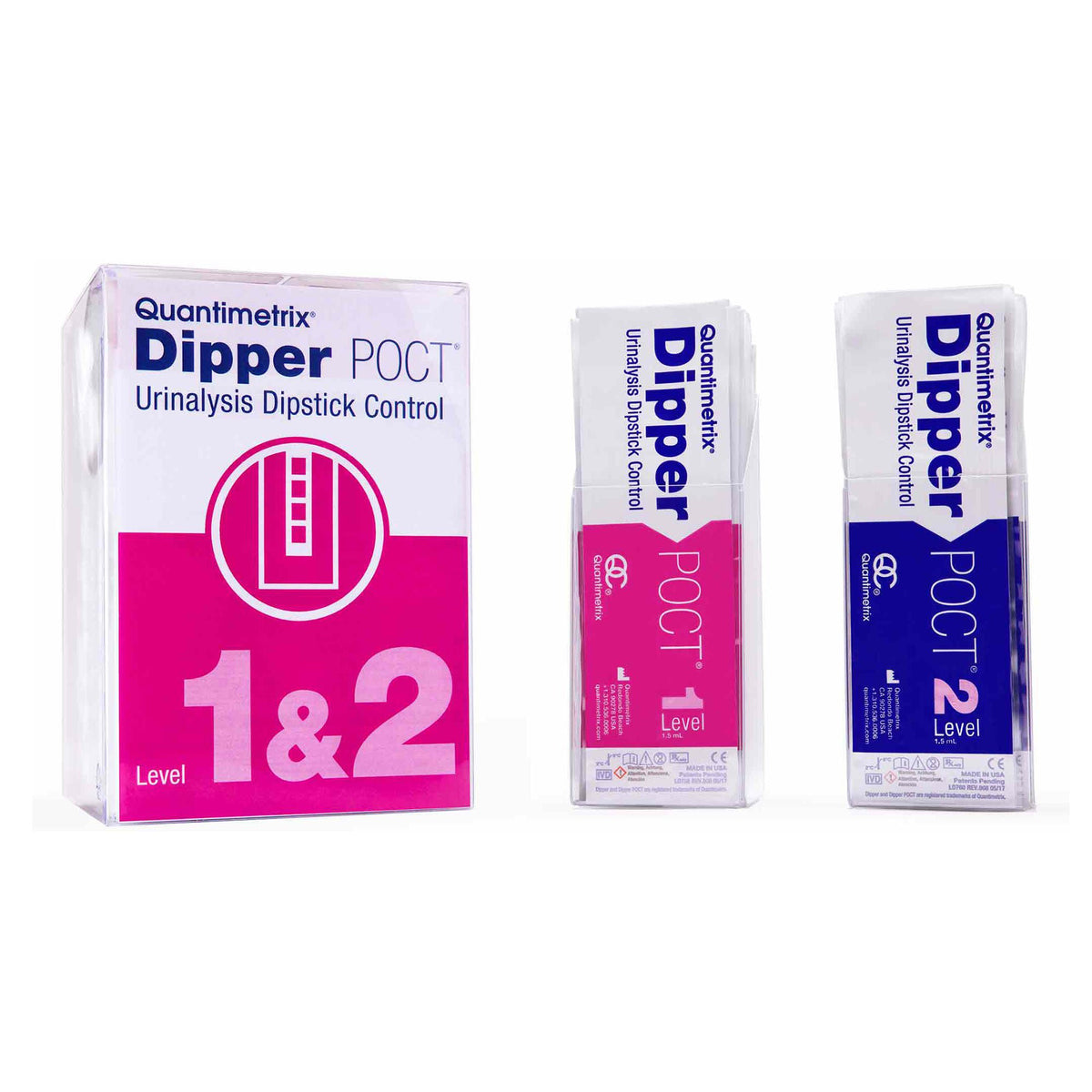 Control, Urine Dipper Poct Dipstick Bi-Level (20/Bx), 20/Bx
