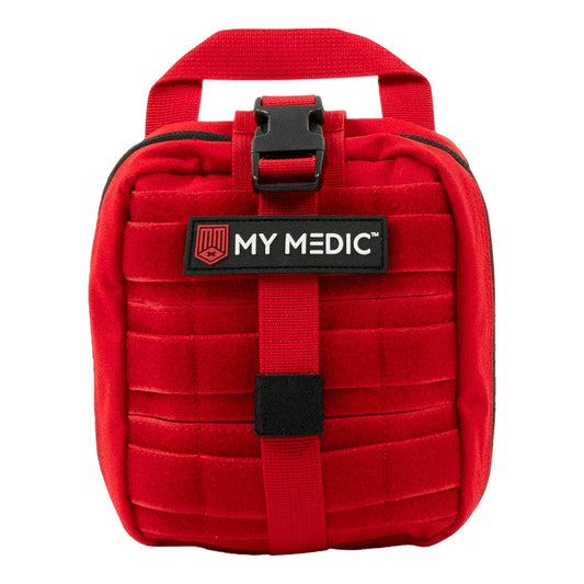 My Medic Myfak First Aid Kit, Medical Supplies For Survival, Red, 1/Ea